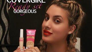 COVERGIRL ''Ready set GORGEOUS'' Foundation: FIRST IMPRESSION & DEMO