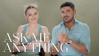 Zac Efron & Joey King Reveal Their First Impressions of Each Other | Ask Me Anything | ELLE