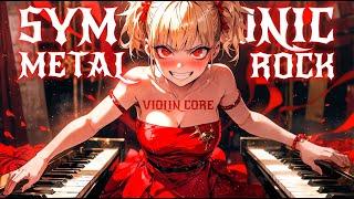SYMPHONIC METAL & ROCK VIOLIN CORE 2Hrs Playlist (Bass Boosted)  for Work, Study, Gaming & Workout