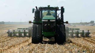 Farm Progress Show 2023 - The Tillage Demonstration | Lot's of Big Tractors in The field