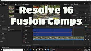 Resolve 16 | 5 Ways to Create a Fusion Composition