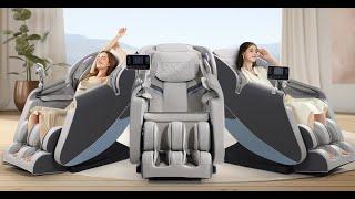 Asjmreye New Massage Chairs Zero Gravity Chair Full Body Airbags Massage With Heating-S9