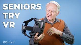 Seniors Try VR For The First Time - HTC Vive