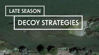 Public Land DUCK Decoy strategies ON WATER! | Late season