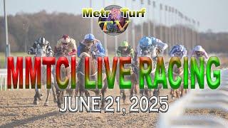 21 June 2025 | Philippines Horse Racing Live | Metro Manila Turf Club Inc.