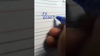 #shorts#easy and beautiful cursive handwriting#visual#learn & write