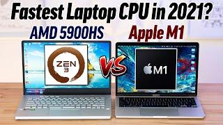 Apple M1 vs AMD 5900HS + RTX 3060: FINALLY an M1 Killer?