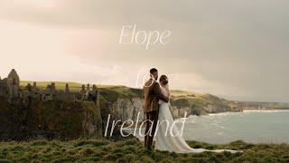 Wedding Elopement in Northern Ireland - Dunluce Castle Elopement