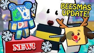 *NEW* Playing The BEESMAS Update EARLY! (It's so close) Bee Swarm Simulator