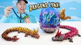 Crystalynx Dragons Eggs with Linking Realistic Monster Movements Review