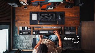 The DREAM Standing Desk: Grovemade Solid Walnut Desk Setup