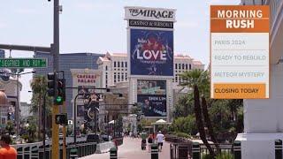 Mirage Las Vegas casino closing today