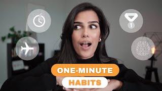 4 ONE-MINUTE Habits That Save Me 20+ Hours a Week - Time Management For Busy People