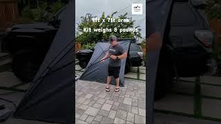 MoonShade Awning Unboxing and Setup