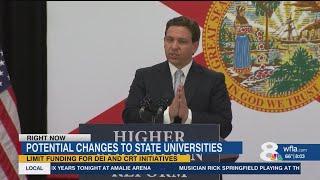 DeSantis proposes sweeping higher education reform