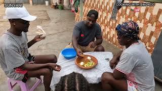 Roasted Mashed Cocoyam (3TO) with Peanut Sauce | A Must-Try Ghanaian Delight!