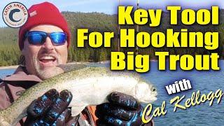 Flies Key Tool For Hooking Big Trout