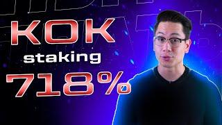 This is the most profitable KOK play coin STAKING ever  KOK crypto staking