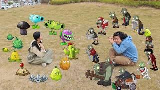 PLANTS VS ZOMBIES :CHESS PVZ DIFFERENT TOYS BATTLE IV（10 Zombie Kings Battle）