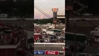 FIRST LAP Of The Modified Race At North Wilkesboro Speedway! #shorts #savethespeedway