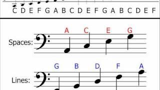 Music Theory - Bass Clef (Understanding & Identifying Notes)