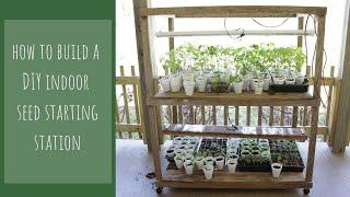 DIY Seed Starting Station