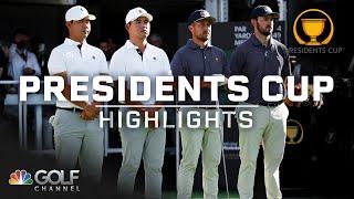 2024 Presidents Cup, Day 3 Foursome matches | EXTENDED HIGHLIGHTS | 9/28/24 | Golf Channel