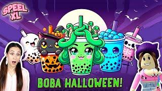 Zoek ALLE HALLOWEEN BOBA TEAS in Roblox! - Deel 2 || Speel XL [Nieuwe Serie]