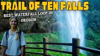 Oregon's Best Waterfall Hike: Trail Of Ten Falls At Silver Falls State Park