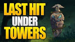 How to Last Hit under Towers in 7.27 - Dota 2