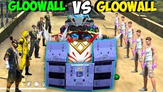 Free Fire Gloowall vs Gloowall Fight | Factory Roof Gloowall Skin Fight | Noob vs Pro | Free Fire 