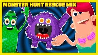 Monster Hunt Rescue Mix | Mermaid Hunt, Rescue the Dog, Ghost hunt & more