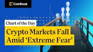 Crypto Markets Fall Amid 'Extreme Fear'