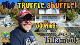 Flying Back, Astoria's GOONIES House, Tillamook Cheese & Oregon