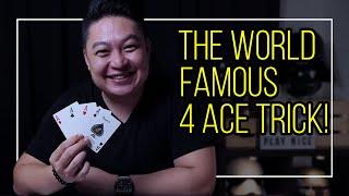 THE WORLD FAMOUS 4 ACE TRICK