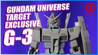 Target Exclusive G-3 [Gundam Universe Action Figure Review + Sazabi]