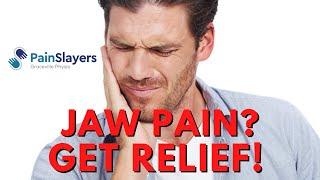 Get Relief From Jaw Pain with a TMJ Physio