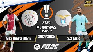 FC 25 - Ajax Amsterdam vs. SS Lazio | UEFA Europa League 24/25 | | Full Match | PS5™[4K]