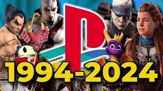 The BEST PlayStation Game EVERY YEAR (1994 - 2024)