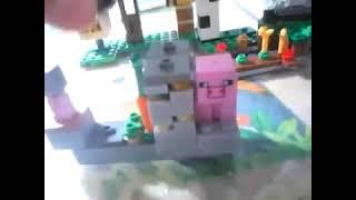 Лего набор майнкрафт "My world" пчелиная ферма