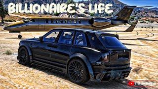 GTA 5 MODS LET'S GO TO WORK BILLIONAIRE'S LIFE DAY 2