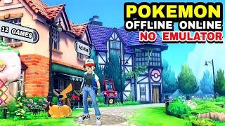 Top 12 Best Online POKEMON games on Mobile & Top OFFLINE Pokemon games Android iOS (NO EMULATOR)