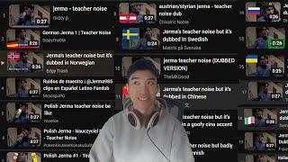 The internet is dubbing the Jerma teacher noise like CRAZY.