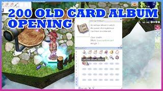 RAGNAROK ONLINE PRE-RENEWAL | 200 OLD CARD ALBUM OPENING