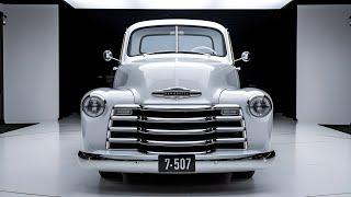 "First Look: Chevy’s 2025 Vintage Truck Combines Classic Looks with Modern Muscle!"