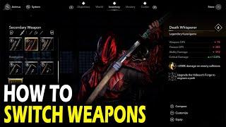 How to Switch Weapons in Assassin's Creed Shadows
