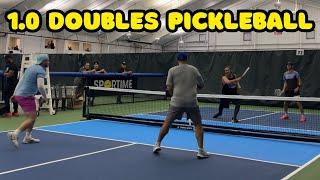 1.0 Mens Doubles Pickleball Tournament | Matt & Hudson vs Rob & Eric | Sportime Port Washington