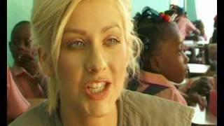 MaximsNewsNetwork: CHRISTINA AGUILERA in HAITI for WORLD FOOD PROGRAM