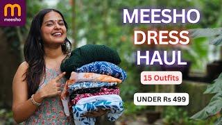 Meesho Maha Sunday Sale| Huge Midi/Maxi Dresses Under Rs 499 | With English Subtitles