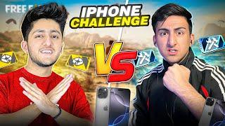 I PHONE 16 CHALLENGE BHAI VS BHAI  WHO WILL WIN ? CRAZY CUSTOM ROOM FREE FIRE